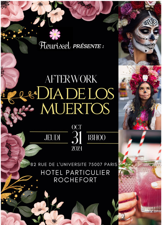 Fleurixel vous invite à célébrer El Día de los Muertos à Paris !